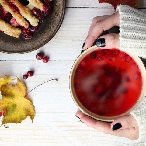 dandelion and crandberry tea