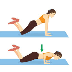 push-ups on your knees exercise