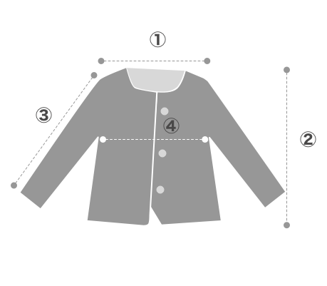 Jacket Measurements | Stylish Child Costume Rental | heartmelt | Heart Melt