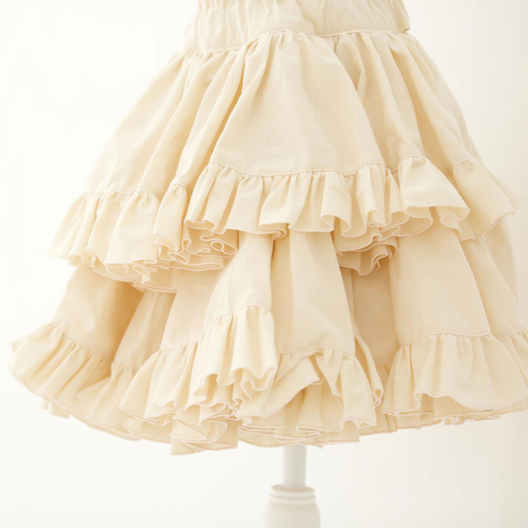 Asymmetrical Tiered Pannier Skirt | Stylish Kids Costume Rental | heartmelt | Kids Dress & Formal