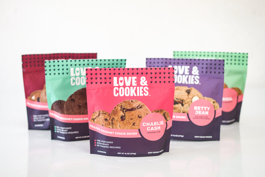 Love&Cookies Frozen Gourmet Cookie Dough