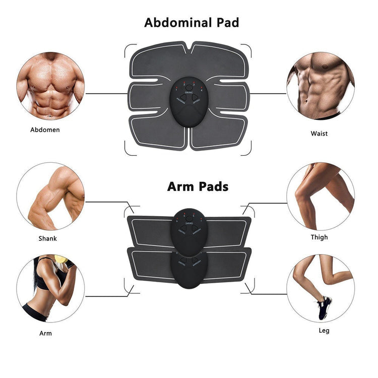 EMS Electric Muscle Stimulator Abdominal Muscle Trainer, Muscle