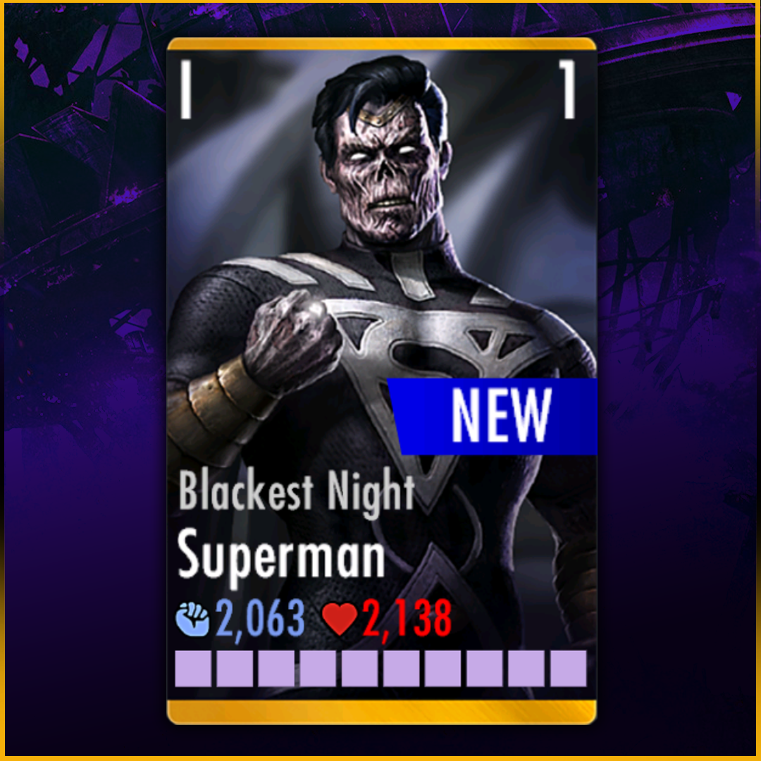 blackest night superman injustice