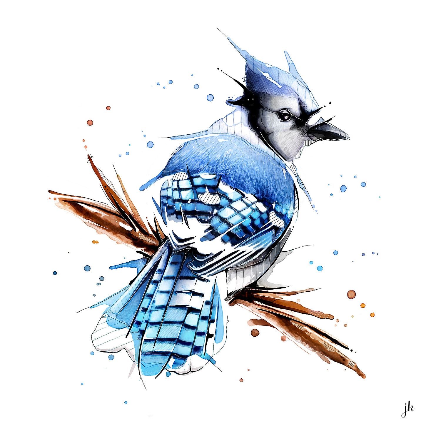 Blue Fairy Wren SVG  Layered Blue Fairy Wren Bird Cutting File – Craft  with Sarah