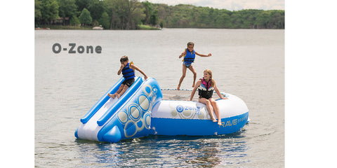 RAVE Sports O Zone Plus 5 Foot Inflatable Water Bouncer Trampoline