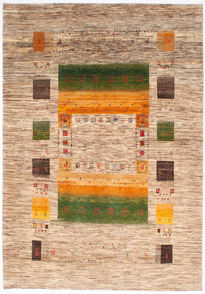 Kolonisten Ijsbeer ik heb dorst Gabbeh tapijt – Meden & Perzen Perzische en Oosterse tapijten