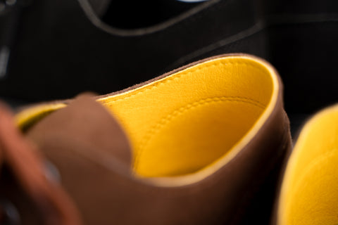 The lining of barefoot Ahinsa shoes