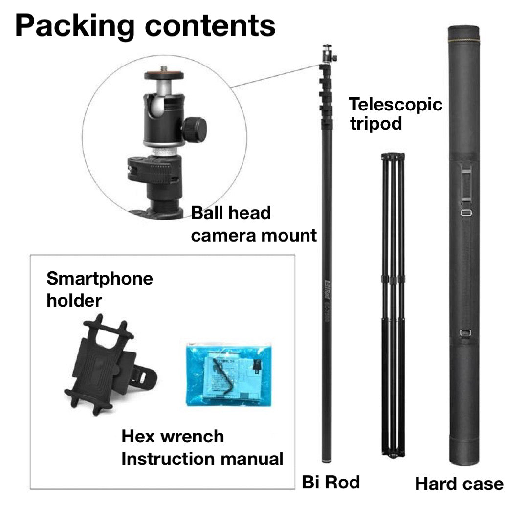 Bi Rod 6C-7500 + Telescopic Tripod Set 【G80216】 – Bi Rod Global