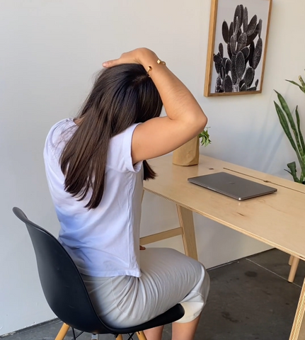 desk stretches - neck stretch 2