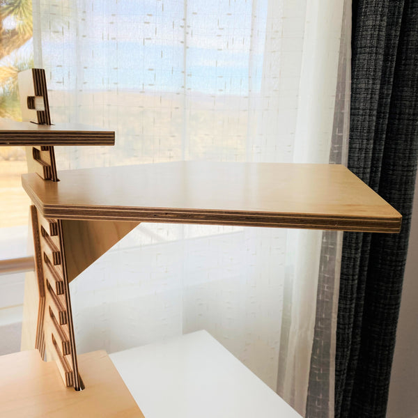 Minimal Wood Standing Desk Converter, Convertible Standing Desk, Desk  Riser, ALTO X 24 