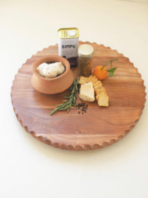 Acacia Wood Lazy Susan