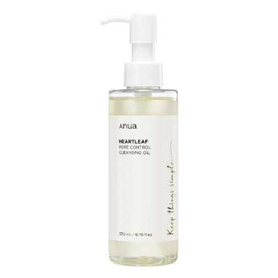 Hidrofīlā eļļa dziļai poru attīrīšanai Anua Heartleaf Pore Control Cleansing Oil