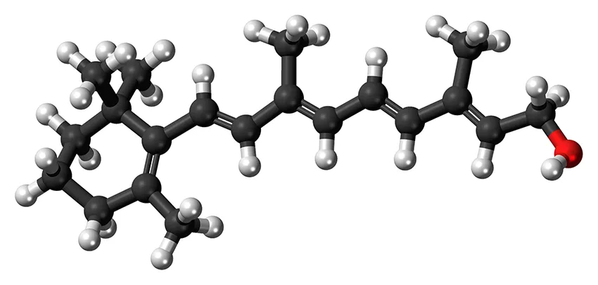 Retinol molecule | YOKO.LV