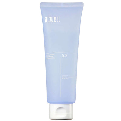 Maigs gēls mazgāšanai un dekoratīvās kosmētikas noņemšanai ACWELL pH Balancing Bubble Free Cleansing Gel