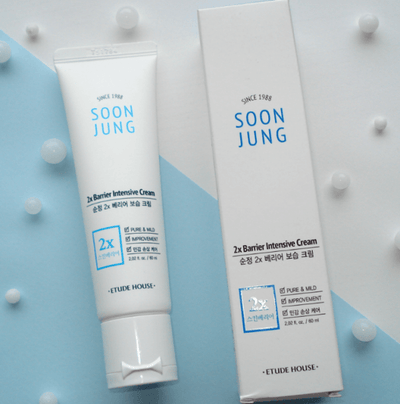 Nomierinošs aizsargbarjeras krēms Etude House SoonJung 2x Barrier Intensive Cream