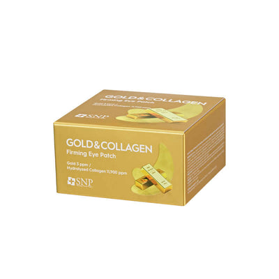 Daudzfunkcionāli hidrogela plāksteri ar zeltu un kolagēnu SNP Gold Collagen Eye Patch