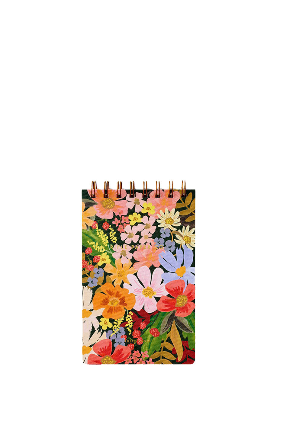 Rifle Paper Co Marguerite Top Spiral Notebook Chrome