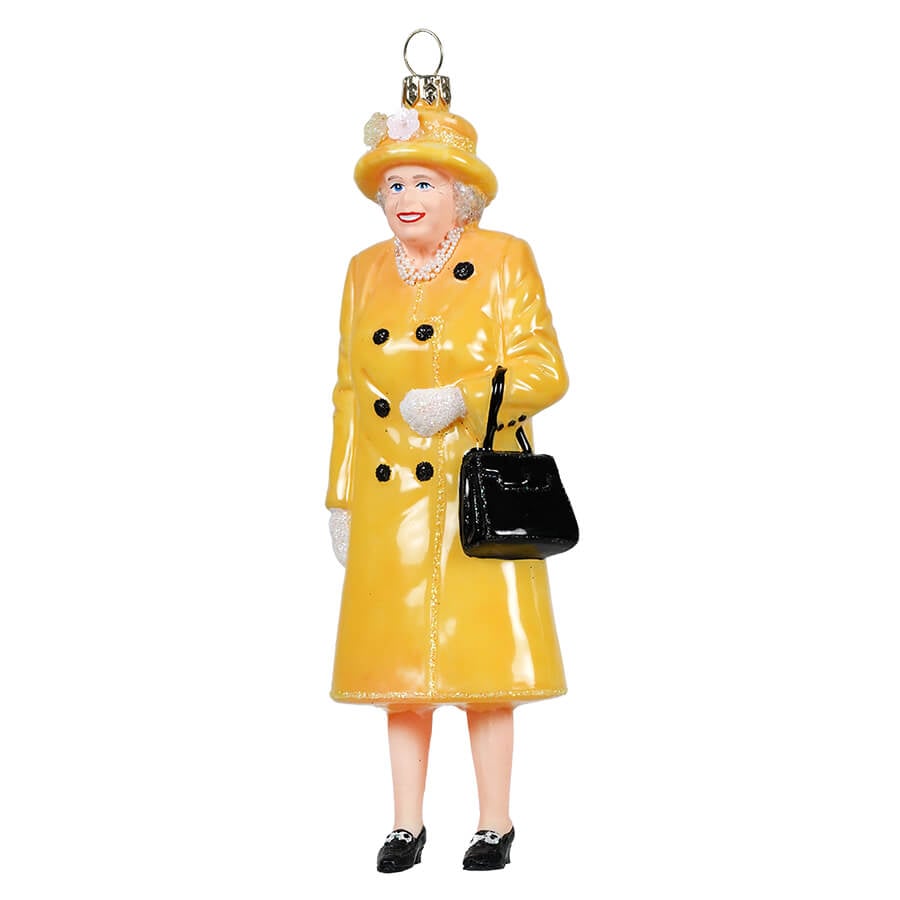 Queen Elizabeth Ornament, Yellow Outfit – CHROME