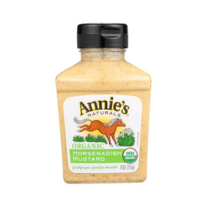 Annie's Organic Horseradish Mustard (9oz)