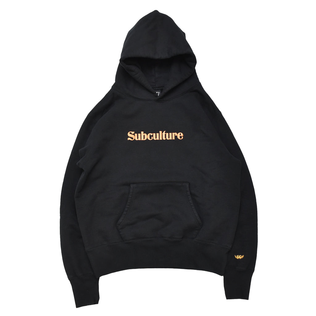 SC_Subculture EAGLE SKULL HOODIE /BLACK-