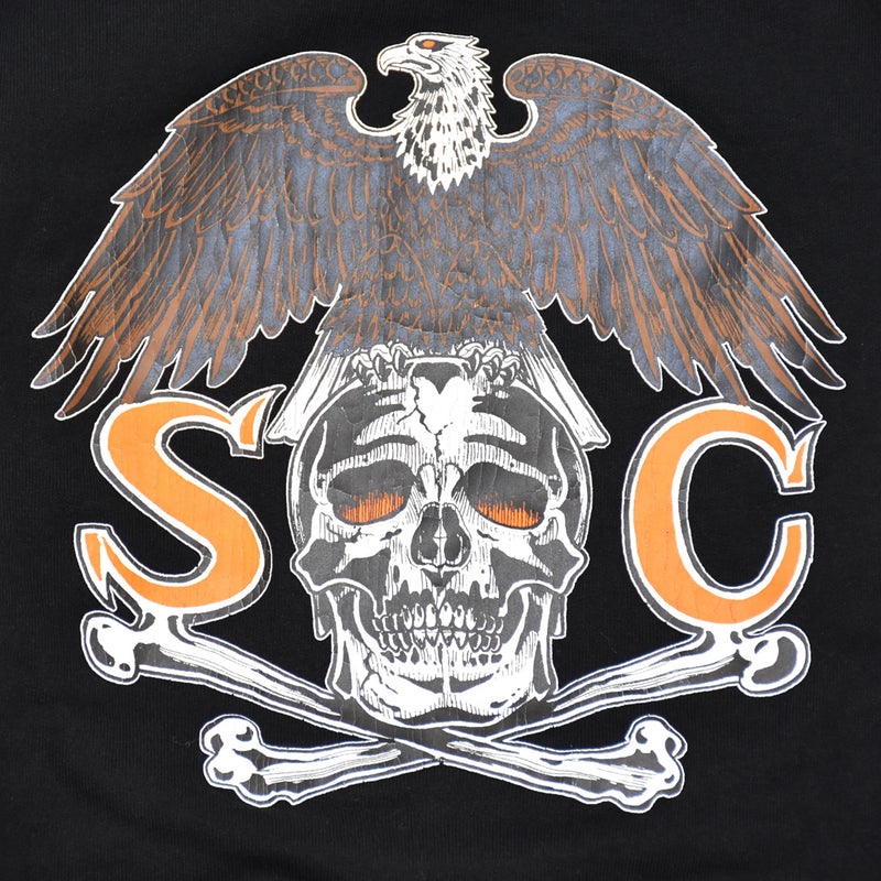 SC_Subculture EAGLE SKULL HOODIE /BLACK-