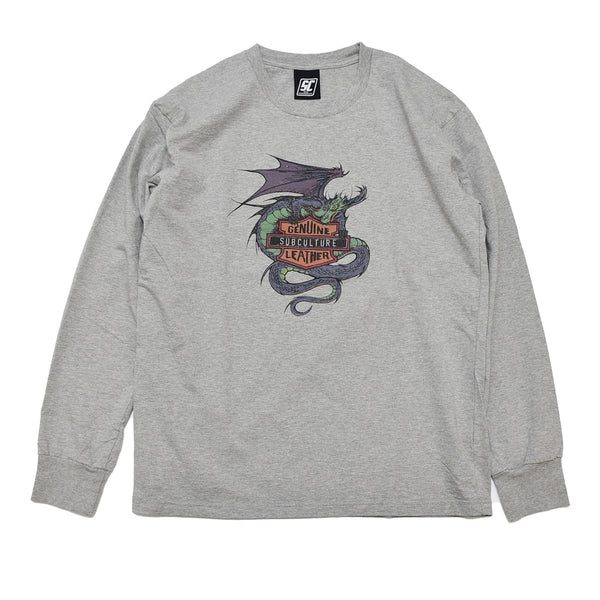 サブカルチャー SC BORDER LONGSLEEVE T-SHIRT-