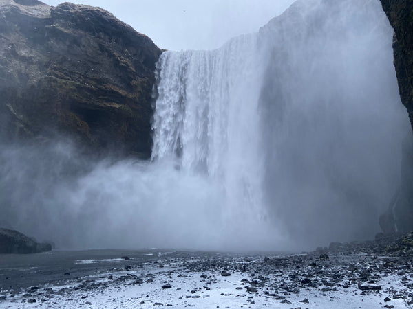 iceland waterfall