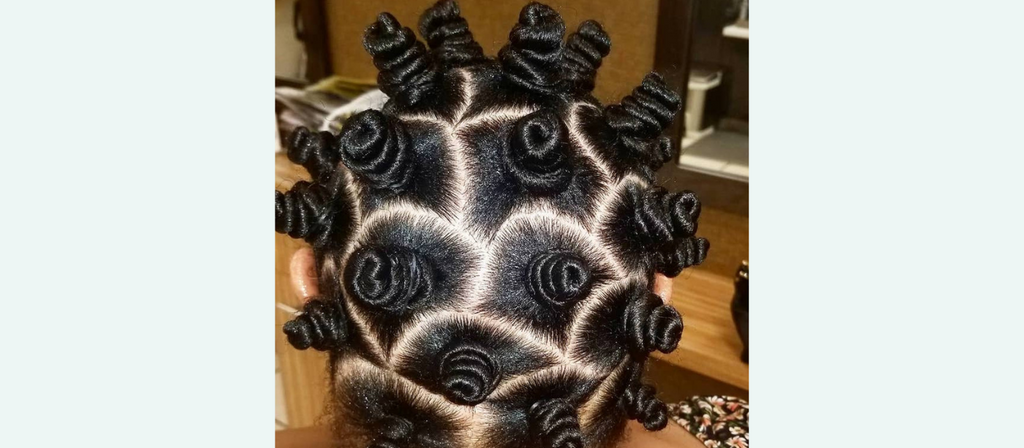 bantu knots to stretch 4c natural hair