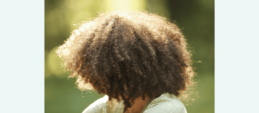 black woman needs to trim natural hair
