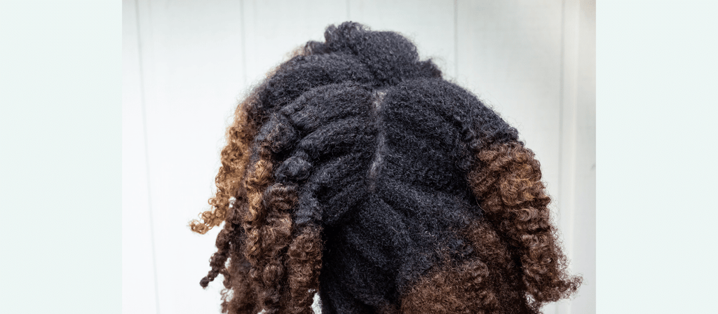 matted african american hair that needs to be detangled