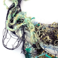 Alison Shelton Brown Flotsam at malthouse gallery Lyme regis