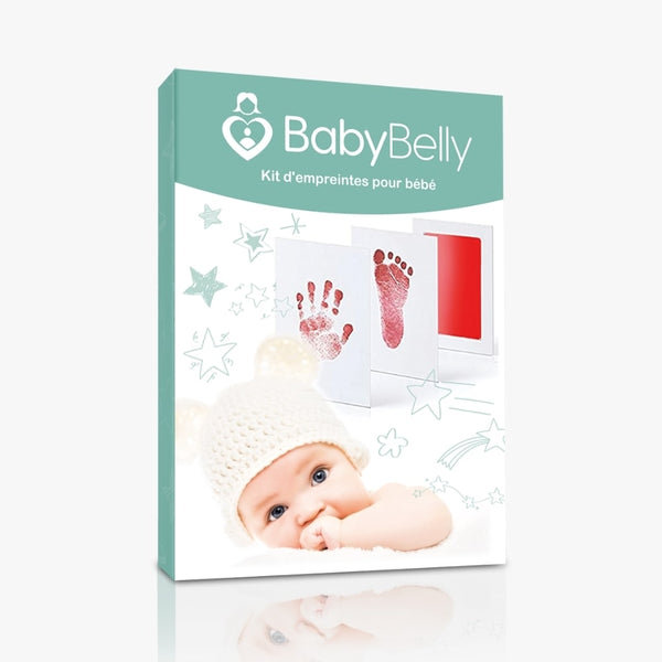 Babybelly Kit D Empreintes Bebe Rouge