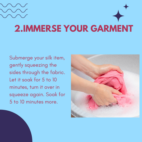 how to hand wash silk