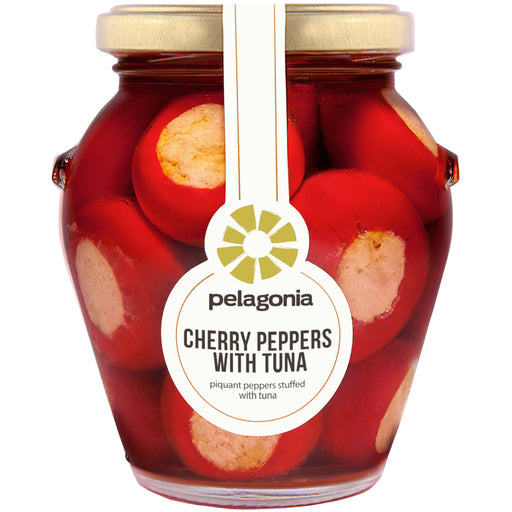 Cherry Peppers with Tuna 280g - Pelagonia - JUG deli