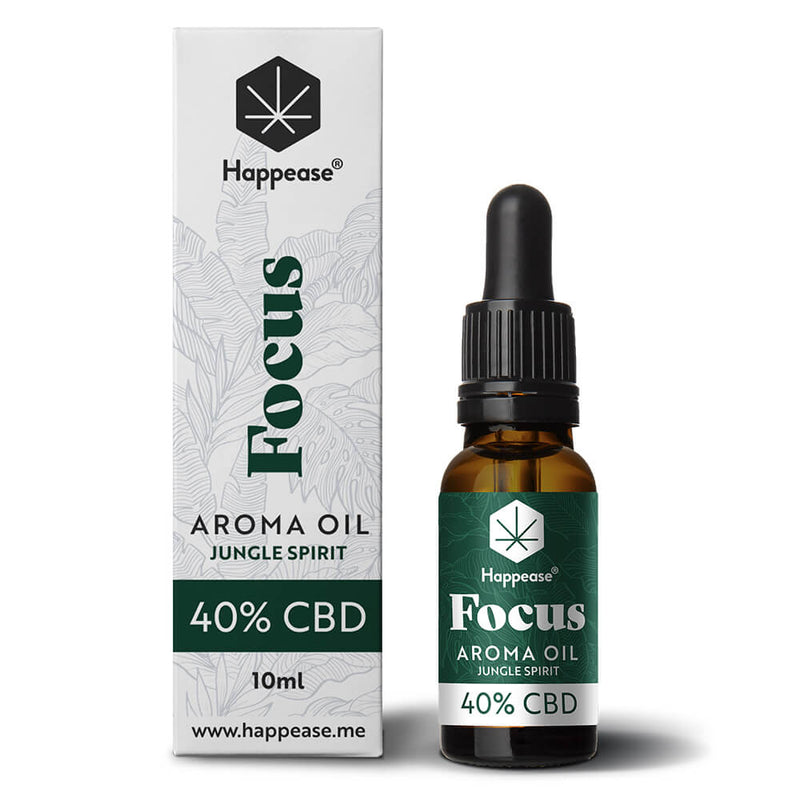 Happease® Focus 40% CBD Oil Jungle Spirit (10ml)