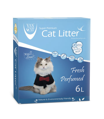Arena Aglomerante VanCat Litter Super Premium 6 litros para Gatos