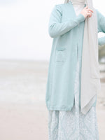 Load image into Gallery viewer, Caroline Cardigan in Dusty Mint
