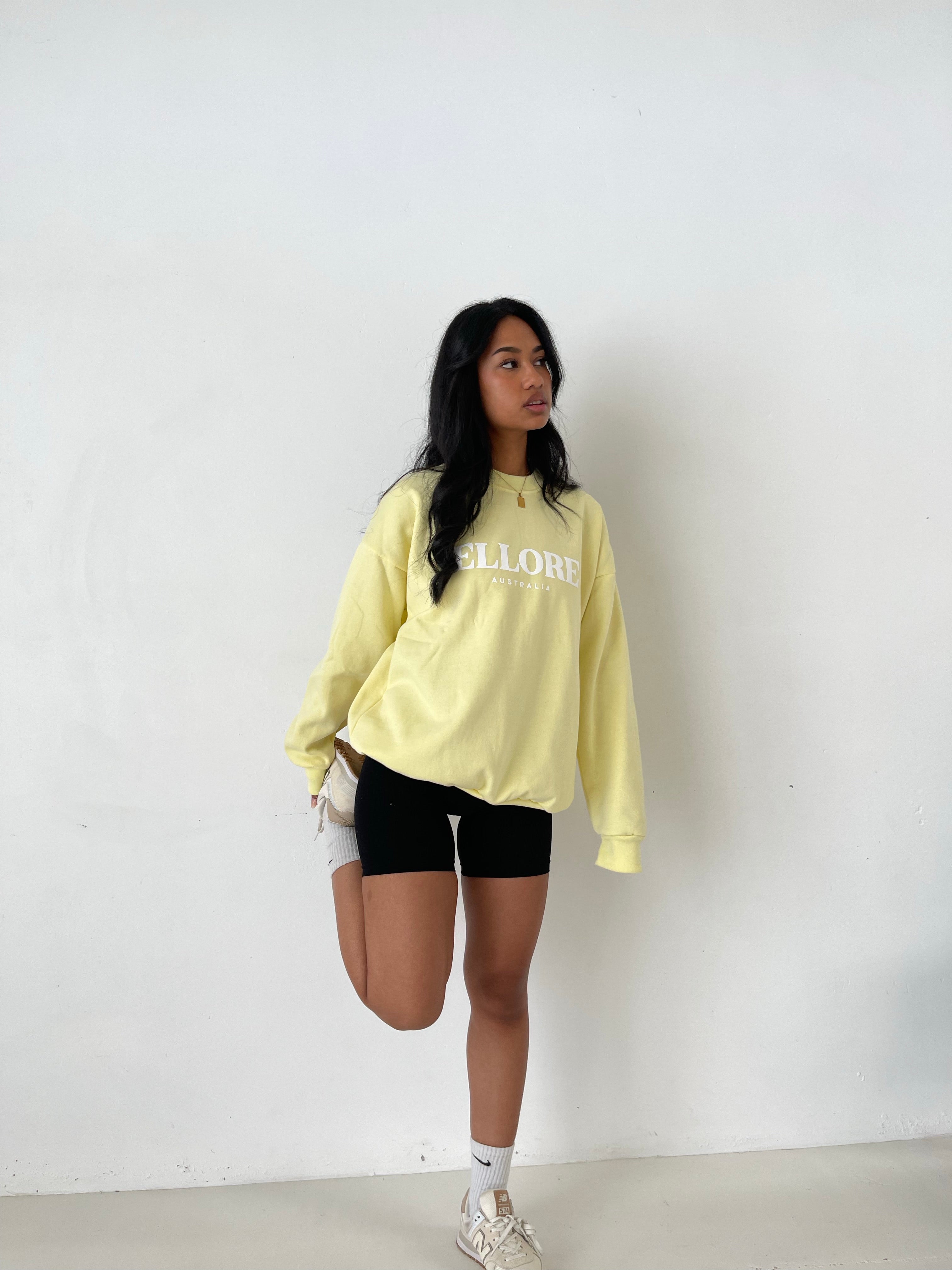 Sunshine Boxy Oversized Crew – ELLORE