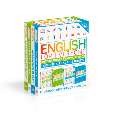 English for Everyone: Beginner Box Set: Course and Practice Books