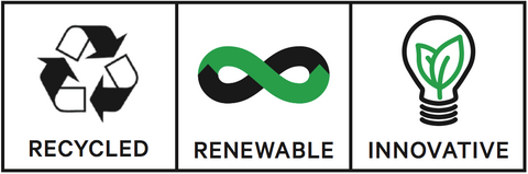 Recycled - Renewable  - Innovative 