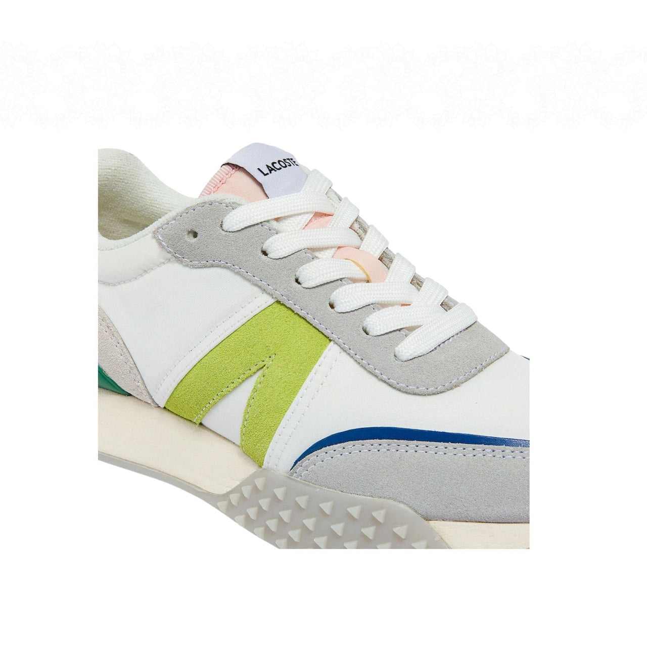 Zapatillas Lacoste Mujer L-Spin Textile Accent Wht/Purp | Comprar en Much Sneakers®