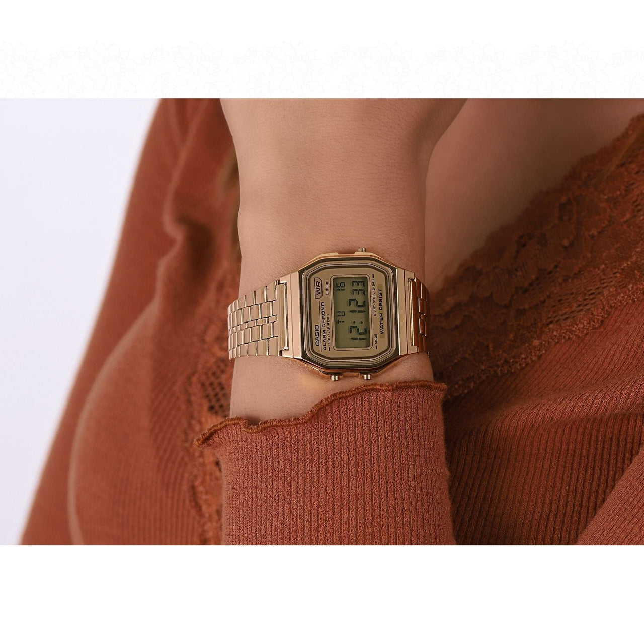 Reloj casio digital 10009 dorado a158wetg-9aef | Comprar Online en Much Sneakers®