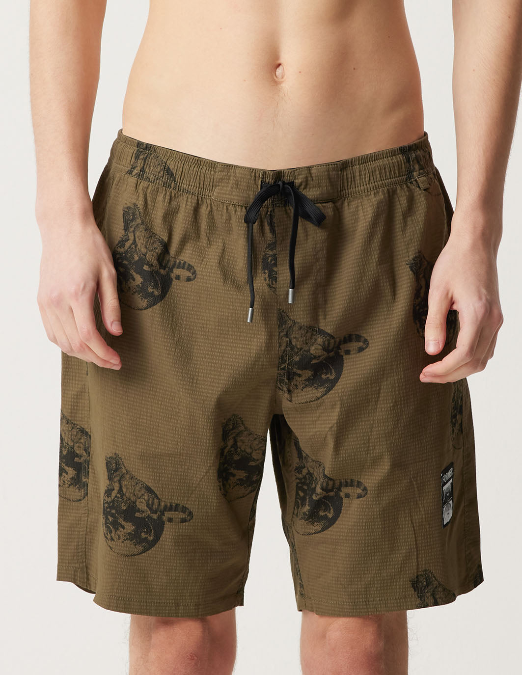 ennoy Nylon Shorts brown | www.avredentor.com.br