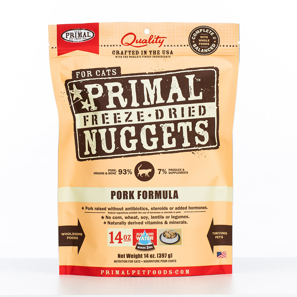 primal pork freeze dried