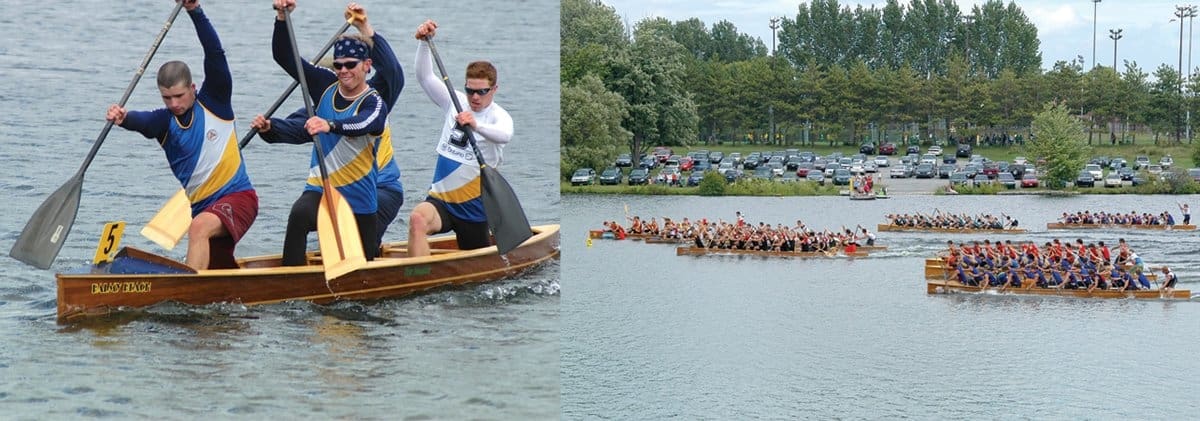 Bear Mountain Sprint Racing Canoes