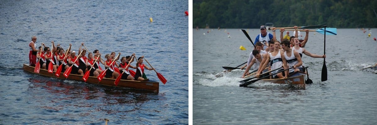 Bear Mountain Sprint Racing Canoes