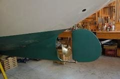 Photos Of Building Of Sparks A 30 Ft Electric/solar Fantail Launch