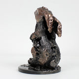Lapin 16-22 - sculpture animal metal - Lapin bronze et acier
