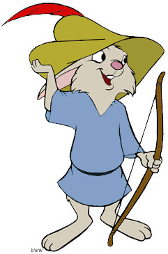 Skippy (Robin Hood) the rabbit