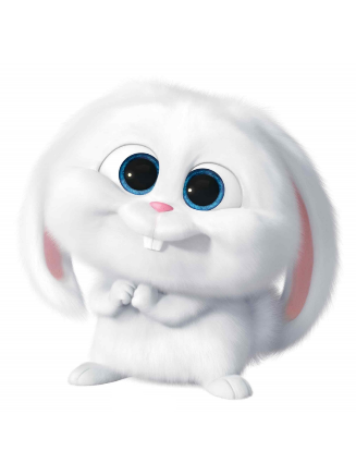 Snowball (Secret life of pets) the famous baby rabbit
